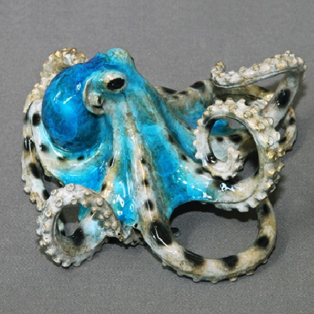 octopus sculpture bronze barry