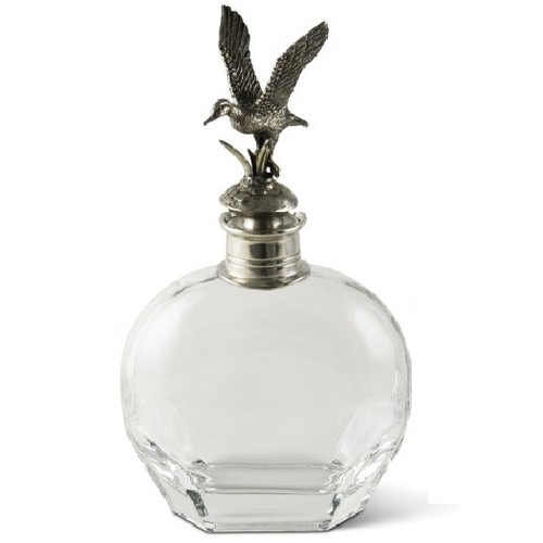 Flying Duck Wide Decanter Pewter Vagabond House