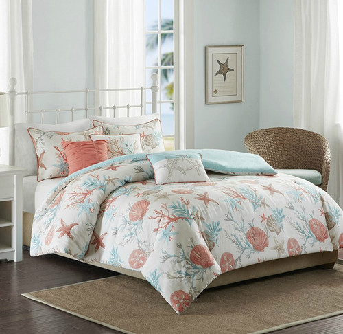 Pebble Beach 6-Piece Duvet Set - Queen Size