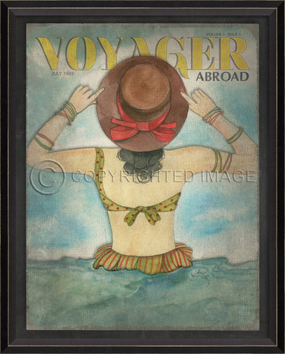 Voyager Abroad Art - July 1989