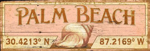 Latitude Tropical Shell Art