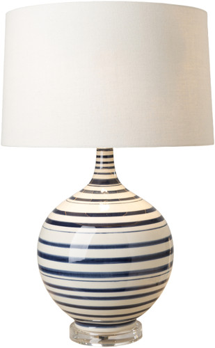 Blue Striped Tideline Lamp