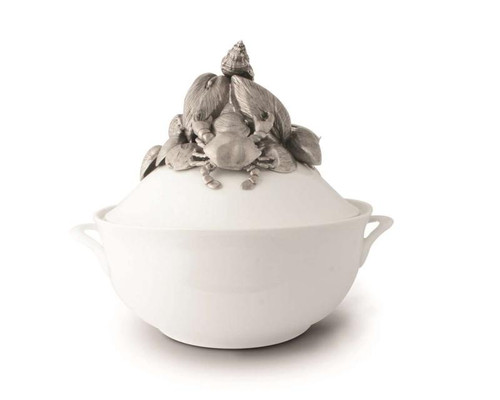 Marine Life Stoneware Soup Tureen