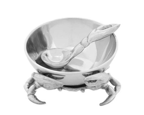 Polished Crab 3 Piece Condiment Set