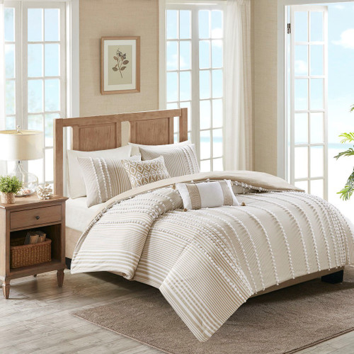 Saltwater and Dunes Comforter Set - King Size