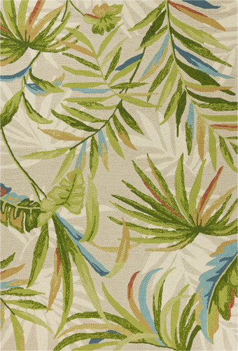 Sand and Palms Playa Tropical Indoor-Outdoor Rug
