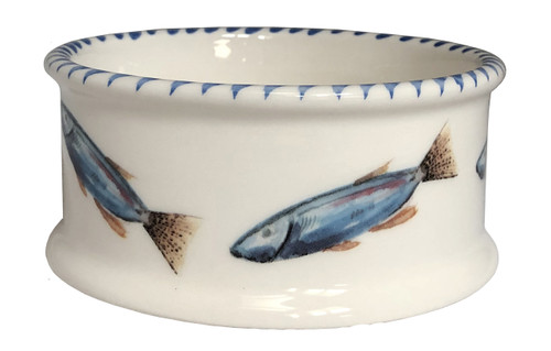 Blue School of Fish Wine Bottle Coaster