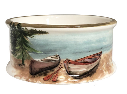 Day at the Lake Wine Bottle Coaster