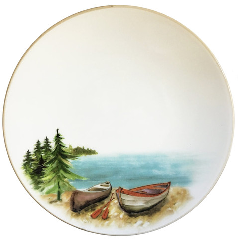 Day at the Lake Dinner Plates-Set of 6