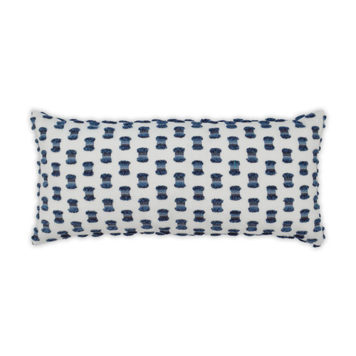 Fifi Indigo Lumbar Pillow