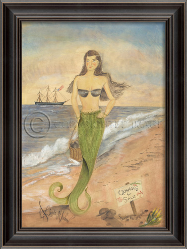 Sunrise on Surfside - Mermaid Art