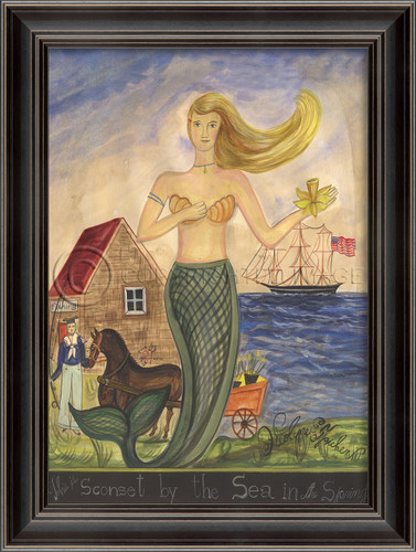 The Mermaid from Sconset by the Sea - Large