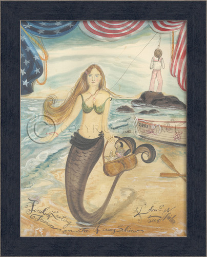 Finding Lasting Treasure - Mermaid Art
