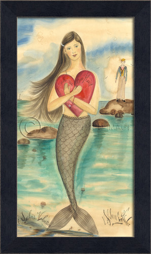 A Sailor's Valentine - Mermaid Art