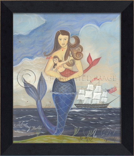 Celebrating Belle - Mermaid Art