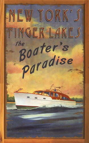 Boater's Paradise Custom Art Sign