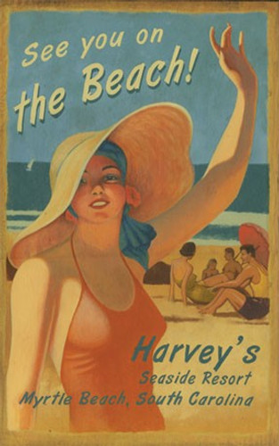 See you at the Beach Coastal Sign