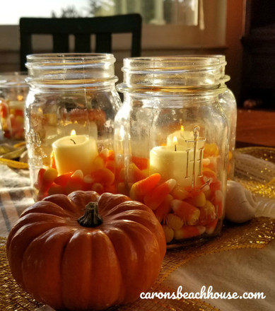 Casual Fall Coastal Tablescape