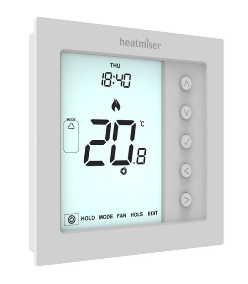 Modbus Fan Coil Thermostat (2&4 Pipe Compatible) - Heatmiser Edge-HC Modbus Modbus Fan Coil Thermostat (2&4 Pipe Compatible) - Heatmiser Edge-HC Modbus