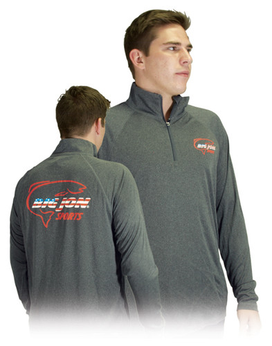 Gray Long Sleeve 1/4 Zip