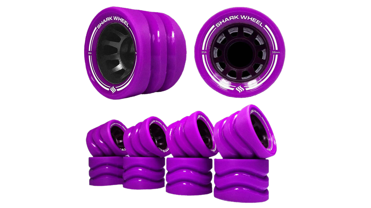 OUTDOOR Hybrid Quad Skate Wheels Shark Wheel