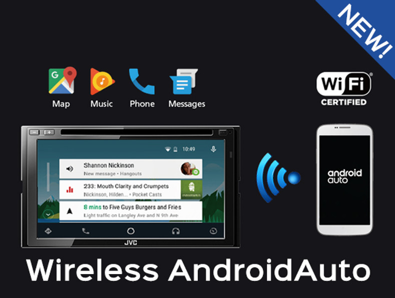 Wireless Android Auto Is On The Way From JVC!