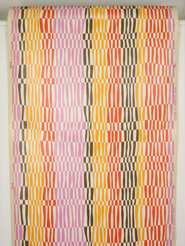 1970s Retro Vintage Wallpaper Geometric Stripes