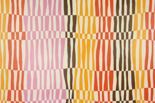1970s Retro Vintage Wallpaper Geometric Stripes