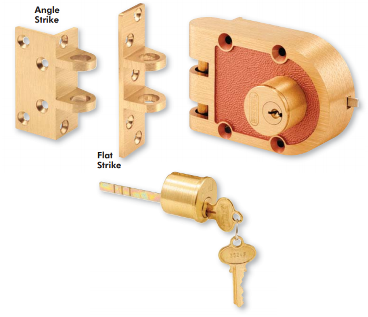 Segal Double Cylinder Jimmy Proof Deadbolt E.D. Locks & Security LLC