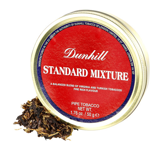 Dunhill Standard Mixture Medium Pipe Tobacco | 1.75 OZ TIN