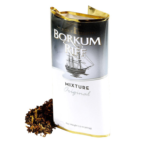 Borkum Riff Original Pipe Tobacco | 1.5 OZ POUCH - 5 COUNT