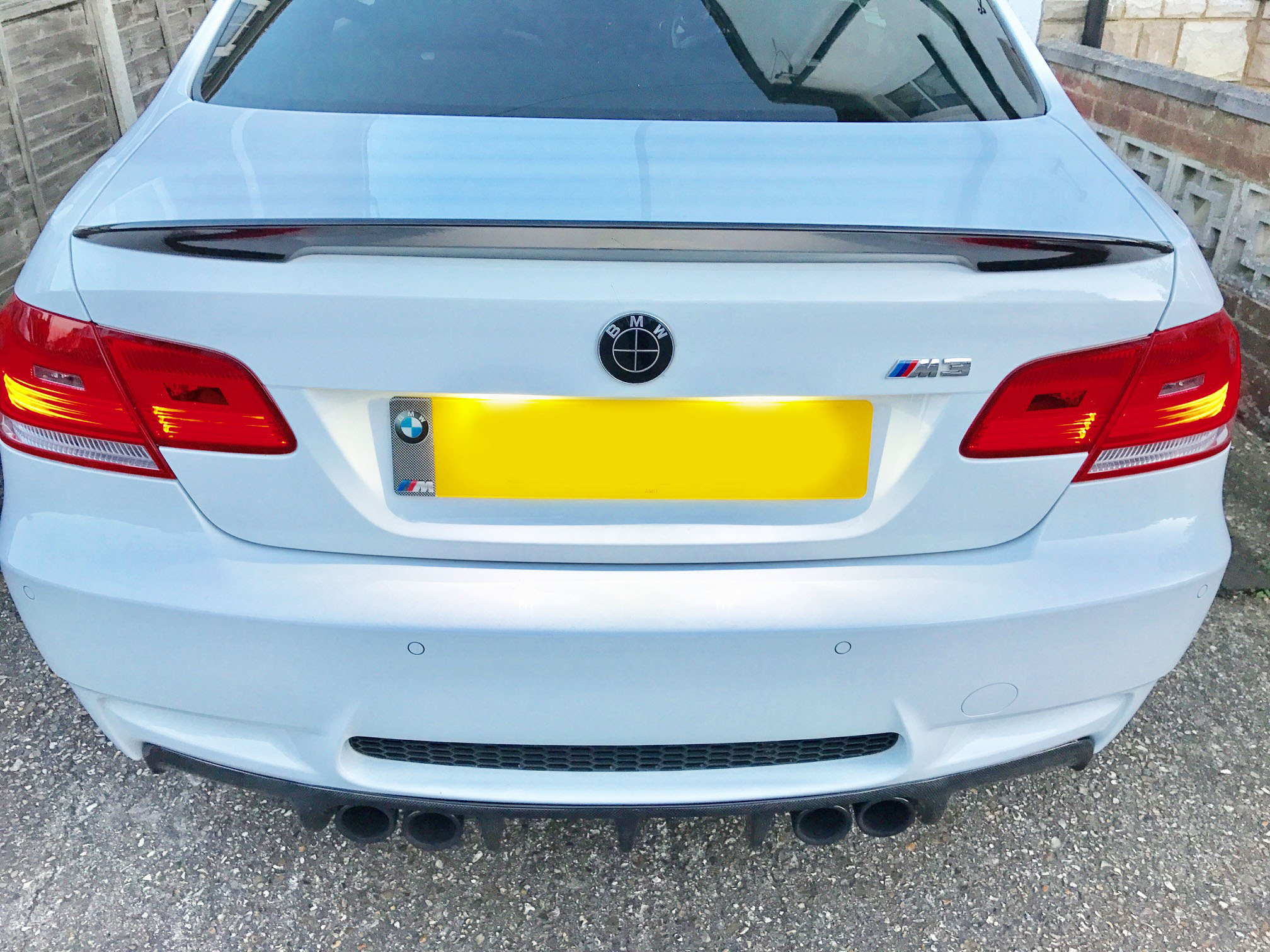 Painted BMW E92 Coupe Performance High Kick Spoiler - SSDD MotorSport Ltd