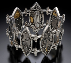 Mechanical Seed Pod Bracelet