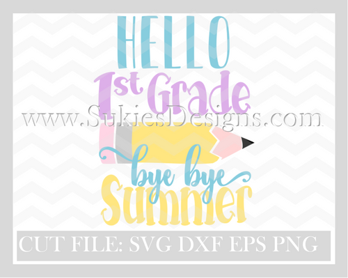 Download Goodbye 5th Grade Hello Summer SVG, DXF, PNG EPS - Sukie's ...