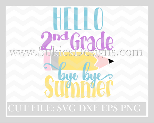 Download Goodbye 5th Grade Hello Summer SVG, DXF, PNG EPS - Sukie's ...