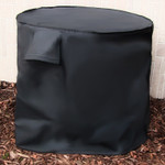 Sunnydaze Heavy Duty Round Air Conditioner Cover, 34 X 30 Inch, Color Options Available