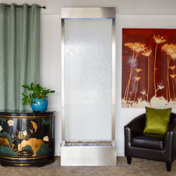 Stainless Steel Gardenfall With Clear Glass