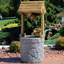 American Outdoor Wishing Well Water Fountain