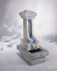 Unique Cast Stone Fenelon Falls Fountain by Henri Studio