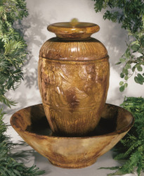 Roman Jar Cast Stone Fountain by Henri Studio