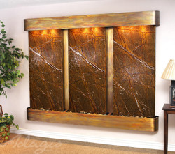 Copper with Brown Marble