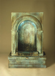 Cast Stone Grotto Falling Diamonds Fountain by Henri Studio
