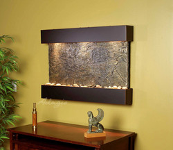 Blackened Copper with Green Slate
