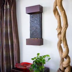 Small Nojoqui Falls Lightweight Wall Fountain by Bluworld