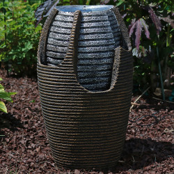 Full View Brown & Silver