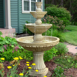 Classic 3-Tier Designer Fountain by Sunnydaze Decor