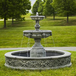 Parisienne Two Tier Fountain by Campania International