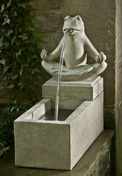 Zen Plinth Fountain by Campania International