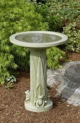 Three Frog Birdbath by Campania International