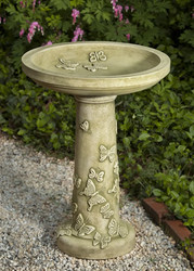 Butterflies Are Free Birdbath by Campania International